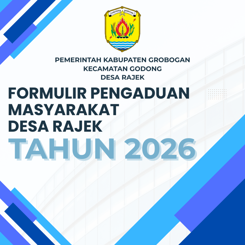 FORMULIR PENGADUAN MASYARAKAT